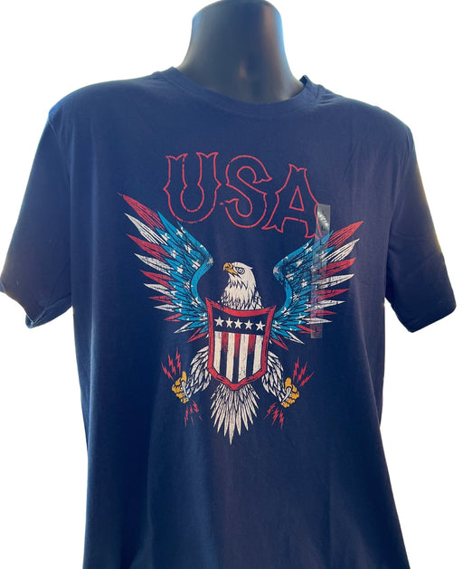 USA W/ Eagle T-Shirt - Liberty Flag & Specialty