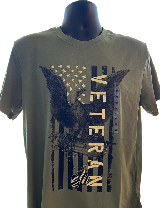 Veteran T-Shirt - Liberty Flag & Specialty