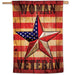 Woman Veteran Banner - Liberty Flag & Specialty