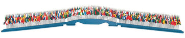 Wooden Base for UN Countries Flags - Liberty Flag & Specialty